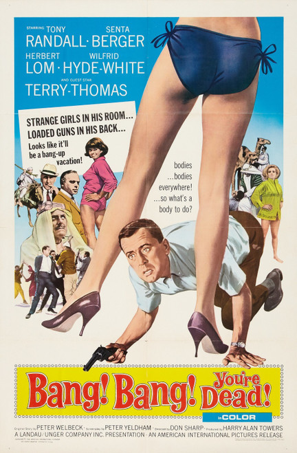 Bang! Bang! You_re Dead! (1966)_0 Movie Film Poster Canvas iconic design