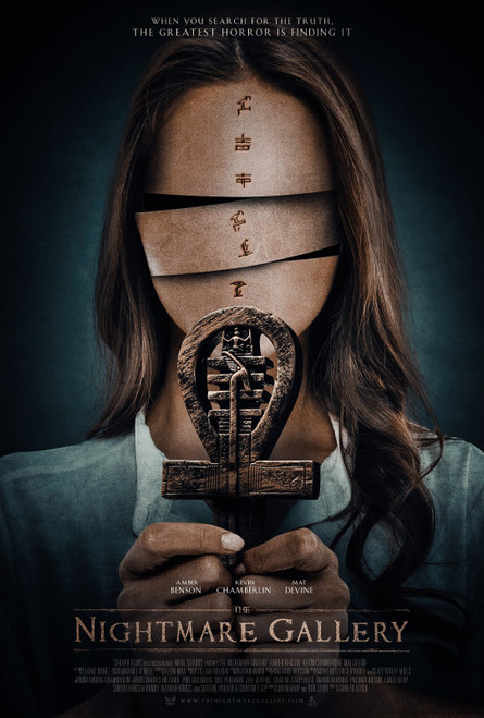 The Nightmare Gallery (2018)_2 Poster Canvas Movie Film Print A0 A1 A2 A3 A4 A5