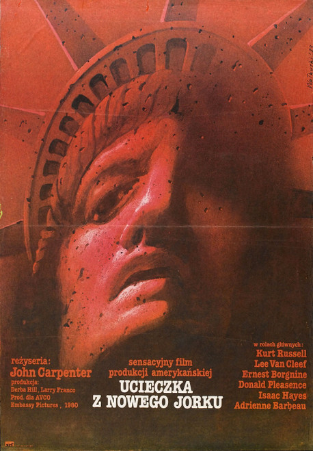 Escape From New York 08 Poster Canvas Movie Film Print A0 A1 A2 A3 A4 A5 A6 Art