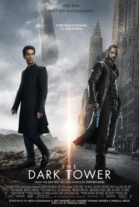 The Dark Tower (2017)_6 Poster Canvas Movie Film Print A0 A1 A2 A3 A4 A5 A6 Art