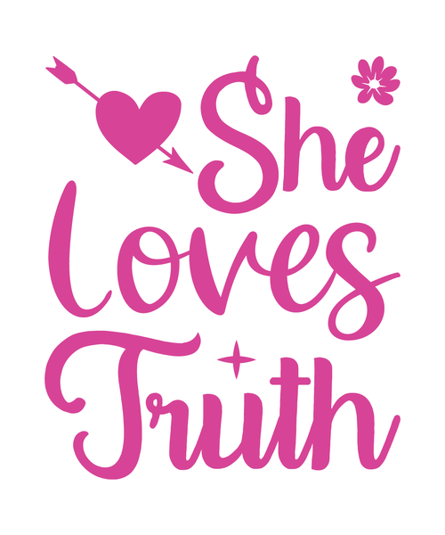 SHE LOVES TRUTH 1-01 Poster Canvas Movie Film Print A0 A1 A2 A3 A4 A5 A6 Art Wal