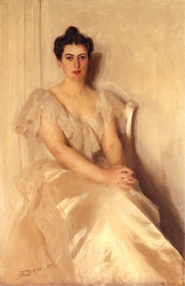 Zorn_Mrs_Frances_Cleveland Poster Canvas Movie Film Print A0 A1 A2 A3 A4 A5 A6 A
