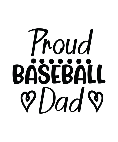 Proud Baseball Dad-01 (2) Poster Canvas Movie Film Print A0 A1 A2 A3 A4 A5 A6 Ar