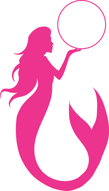 Mermaid monogram 1 Poster Canvas Movie Film Print A0 A1 A2 A3 A4 A5 A6 Art Wall