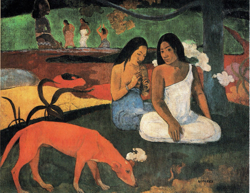 Paul Gauguin- Joyeusete- 1892 Poster Canvas Movie Film Print A0 A1 A2 A3 A4 A5 A