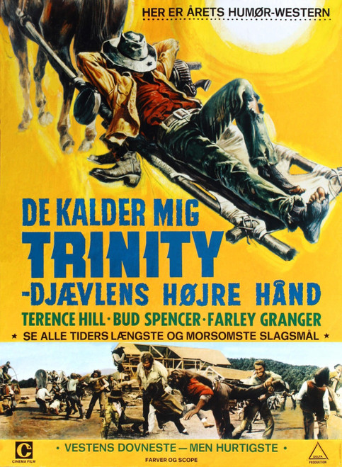 They Call Me Trinity 03 Poster Canvas Movie Film Print A0 A1 A2 A3 A4 A5 A6 Art