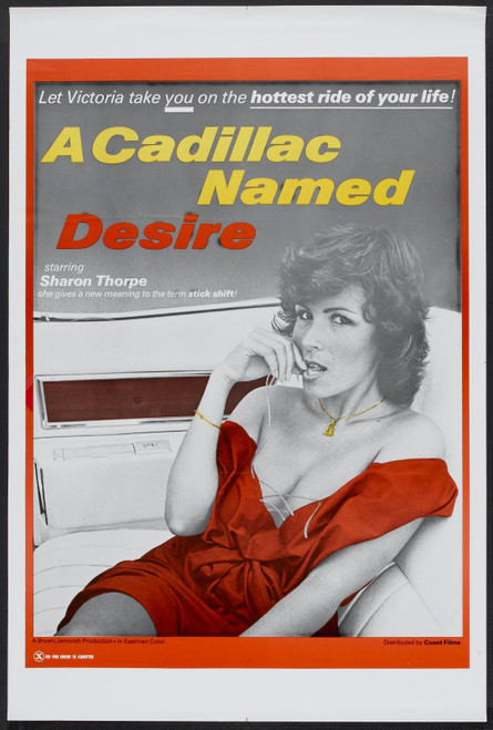 Cadillac Named Desire 01 Poster Canvas Movie Film Print A0 A1 A2 A3 A4 A5 A6 Art