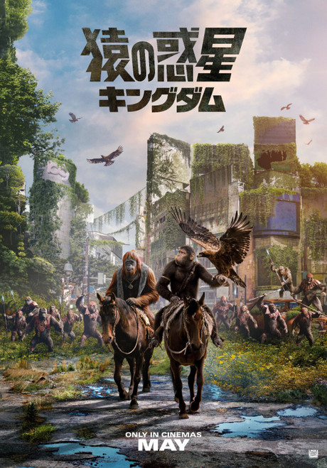 Kingdom of the Planet of the Apes (4) Poster Canvas Movie Film Print A0 A1 A2 A3