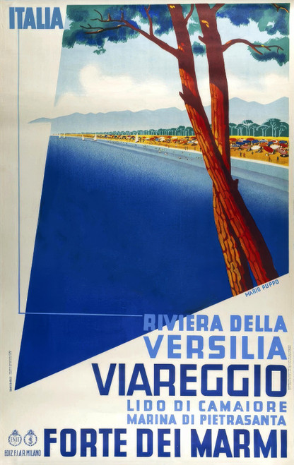 50783129481_PUPPO, Mario. Riviera della Versilia, Viareggio, 1934.-artofunivers