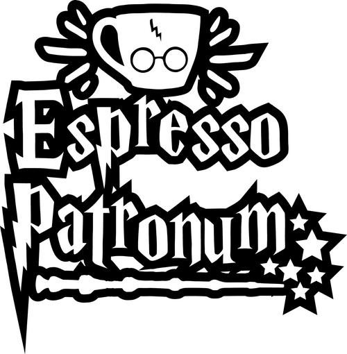 39_ Espresso Patronum Poster Canvas Movie Film Print A0 A1 A2 A3 A4 A5 A6 Art Wa