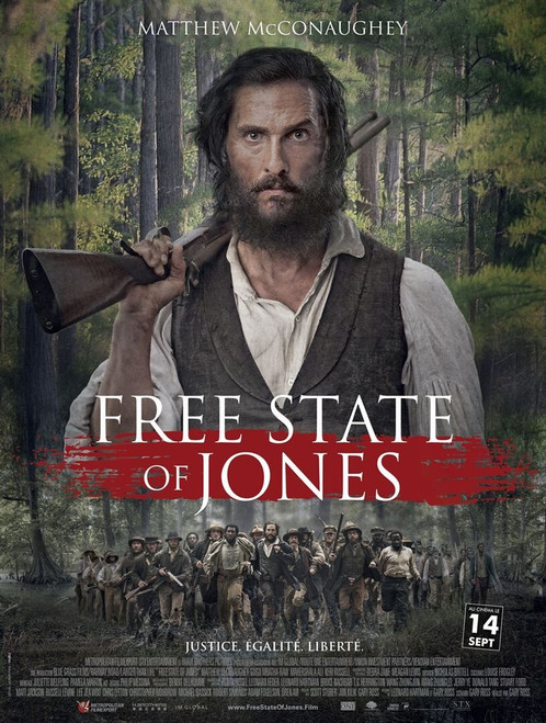Free State of Jones (2016)_6 Movie Film Poster Canvas iconic design
