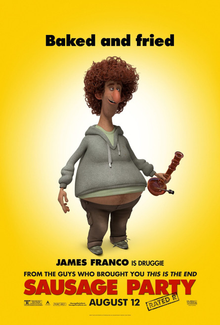 Sausage Party (2016)_11 Poster Canvas Movie Film Print A0 A1 A2 A3 A4 A5 A6 Art