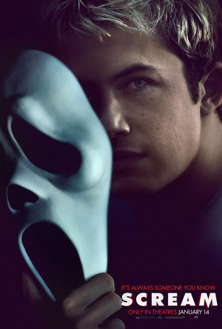Scream (2022)_8 Poster Canvas Movie Film Print A0 A1 A2 A3 A4 A5 A6 Art Wall Dec