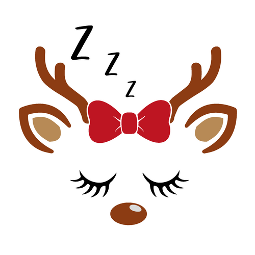 Girl-Reindeer- 12 Poster Canvas Movie Film Print A0 A1 A2 A3 A4 A5 A6 Art Wall D