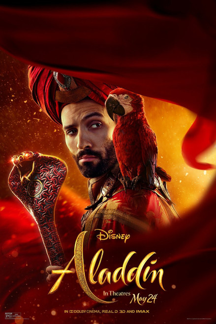 Aladdin (2019)_11 Movie Film Poster Canvas iconic design