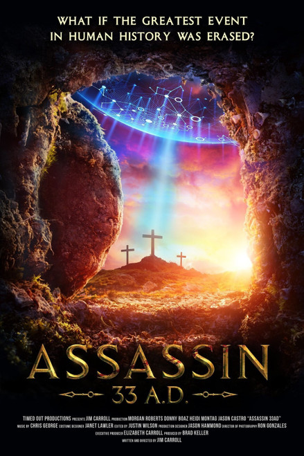 Assassin 33 A.D. (2020)_2 Movie Film Poster Canvas iconic design