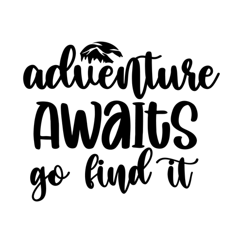 Adventure Awaits Go Find It-01 Poster Canvas Movie Film Print A0 A1 A2 A3 A4 A5