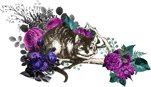 dark-alice_0021_cat Custom Made Poster Canvas Print A0 A1 A2 A3 A4 A5 A6 Art Wal