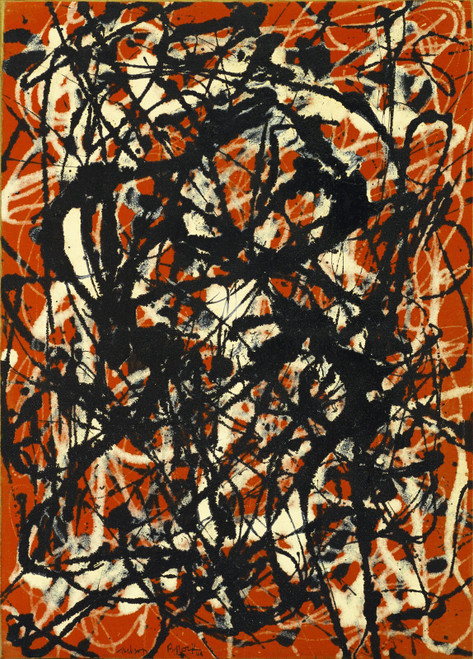 Jackson Pollock - Free Form Poster Canvas Movie Film Print A0 A1 A2 A3 A4 A5 A6