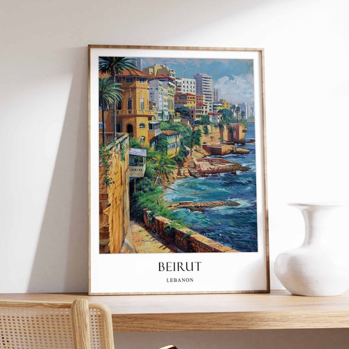 6_Beirut Poster, Islamic Decor, Islamic Art, Middle Eastern Art, Beirut Gift, Be