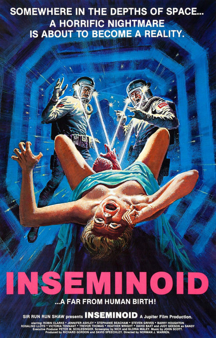 Inseminoid (1982)_0 Poster Canvas Movie Film Print A0 A1 A2 A3 A4 A5 A6 Art Wall