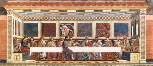 CASTAGNO_Last_Supper_WGA Poster Canvas Movie Film Print A0 A1 A2 A3 A4 A5 A6 Art