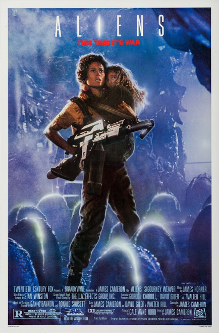ALIENS A2 Poster Canvas Movie Film Print A0 A1 A2 A3 A4 A5 A6 Art Wall Decoratio