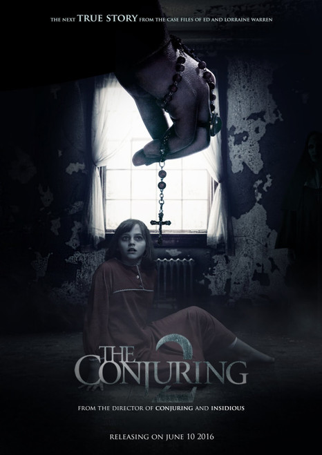 THE CONJURING 2 (2016) 5 Poster Canvas Movie Film Print A0 A1 A2 A3 A4 A5 A6 Art