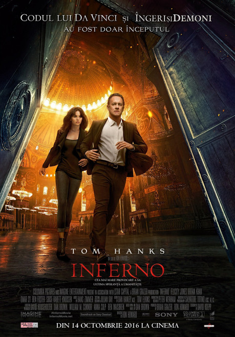 Inferno (2016)_3 Poster Canvas Movie Film Print A0 A1 A2 A3 A4 A5 A6 Art Wall De Inferno (2016)_3 Poster Canvas Movie Film Print A0 A1 A2 A3 A4 A5 A6 Art Wall De