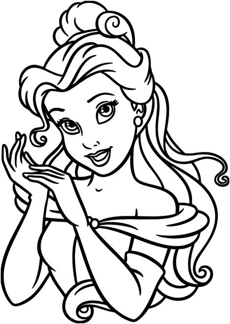 Belle 2 Outline Poster Canvas Movie Film Print A0 A1 A2 A3 A4 A5 A6 Art Wall Dec