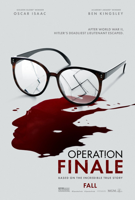 Operation Finale (2018)_1 Poster Canvas Movie Film Print A0 A1 A2 A3 A4 A5 A6 Ar