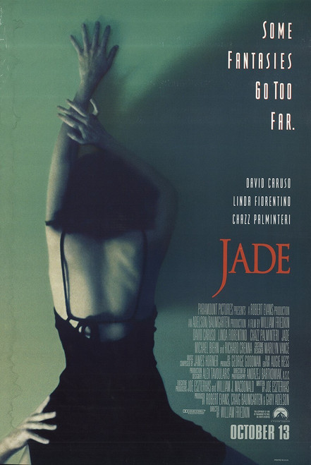 Jade (1995)_0 Poster Canvas Movie Film Print A0 A1 A2 A3 A4 A5 A6 Art Wall Decor