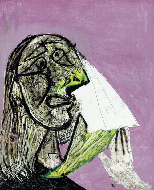 Pablo Picasso - The weeping woman 1937 Poster Canvas Movie Film Print A0 A1 A2 A