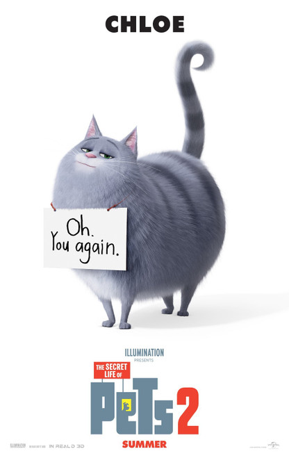 The Secret Life of Pets 2 (2019)_2 Poster Canvas Movie Film Print A0 A1 A2 A3 A4
