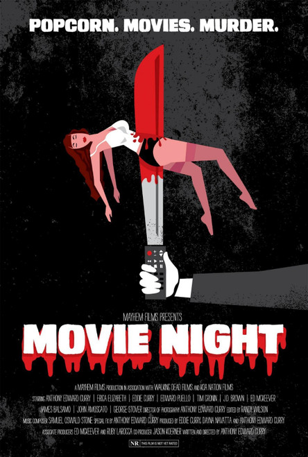 Movie Night (2013)_0 Poster Canvas Movie Film Print A0 A1 A2 A3 A4 A5 A6 Art Wal
