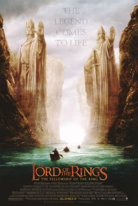 The Lord of the Rings_ The Fellowship of the Ring (2001)_3 Poster Canvas Movie F