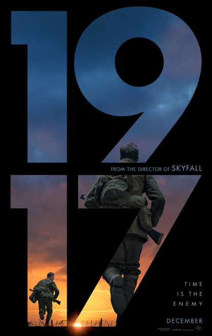 1917 (2019)_2 Movie Film Poster Canvas iconic design