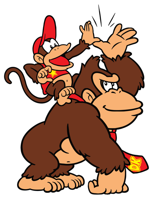 donkey-kong-14 Poster Canvas Movie Film Print A0 A1 A2 A3 A4 A5 A6 Art Wall Deco