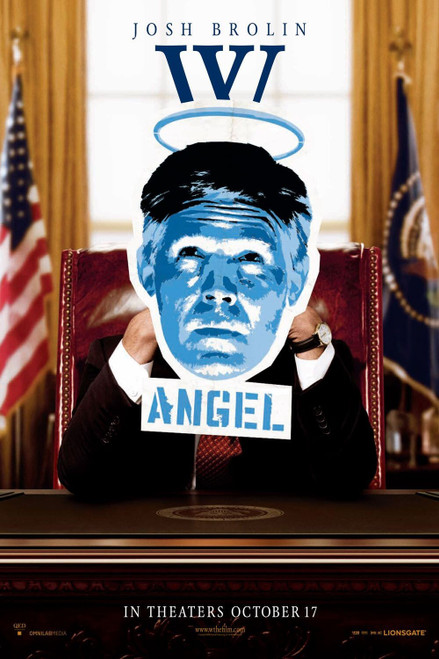 W. (2008)_12 Poster Canvas Movie Film Print A0 A1 A2 A3 A4 A5 A6 Art Wall Decora