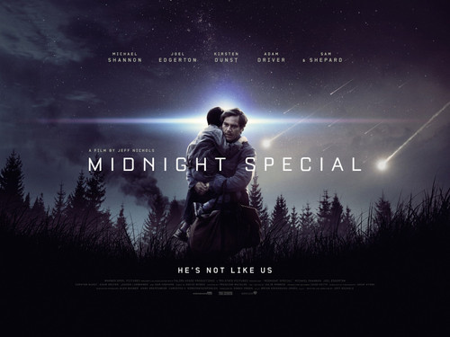 Midnight Special (2016)_2 Poster Canvas Movie Film Print A0 A1 A2 A3 A4 A5 A6 Ar