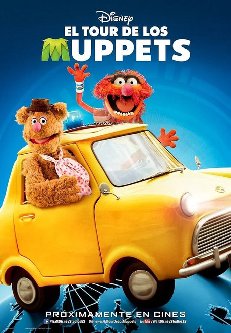 Muppets Most Wanted (2014)_9 Poster Canvas Movie Film Print A0 A1 A2 A3 A4 A5 A6
