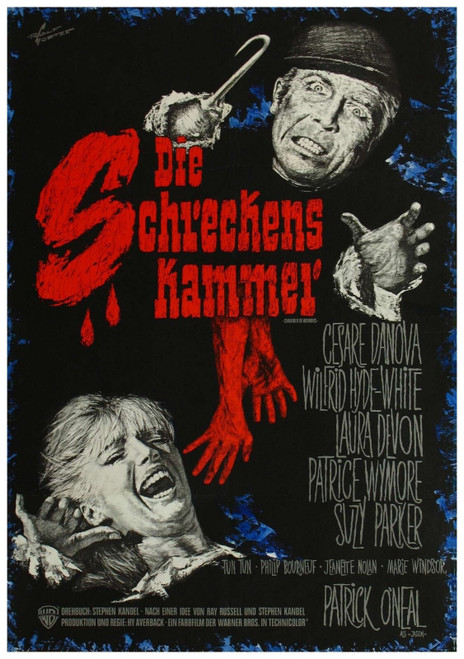 Chamber Of Horrors 1966 03 Poster Canvas Movie Film Print A0 A1 A2 A3 A4 A5 A6 A