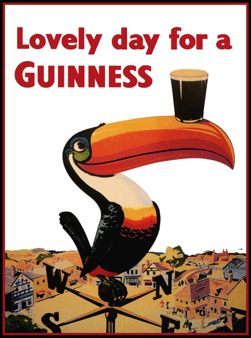 a lovely day for guinne - Poster (A0-A4) Film Movie Picture Art Wall Decor Actor