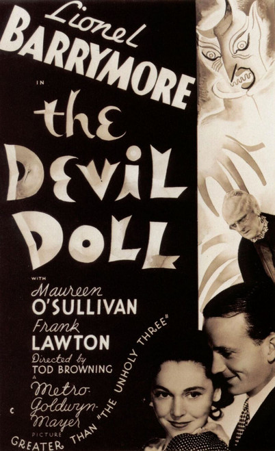 The Devil-Doll (1936)_2 Poster Canvas Movie Film Print A0 A1 A2 A3 A4 A5 A6 Art
