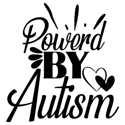 Powerd by Autism-01 Funny Creative Poster Canvas Movie Film Print A0 A1 A2 A3 A4