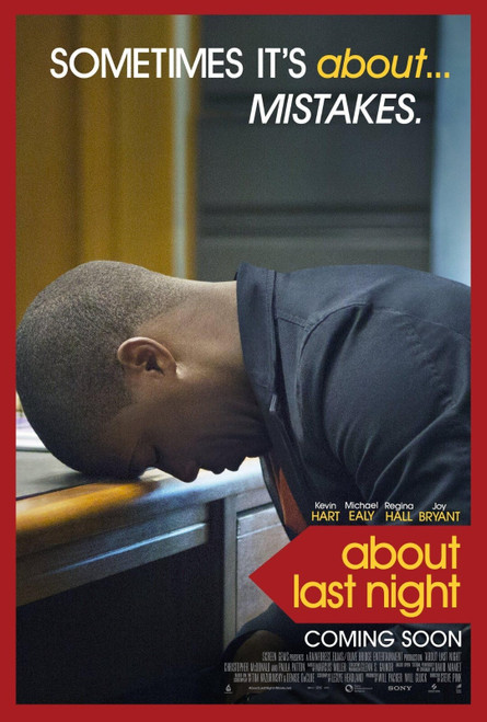 About Last Night (2014)_5 Movie Film Poster Canvas iconic design