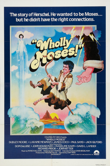 Wholly Moses (1980)_2 Poster Canvas Movie Film Print A0 A1 A2 A3 A4 A5 A6 Art Wa