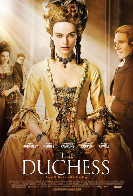 The Duchess (2008)_2 Poster Canvas Movie Film Print A0 A1 A2 A3 A4 A5 A6 Art Wal