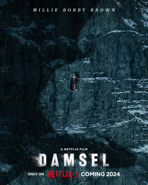 Damsel (2024)_1 Movie Film Poster Canvas iconic design Damsel (2024)_1 Movie Film Poster Canvas iconic design