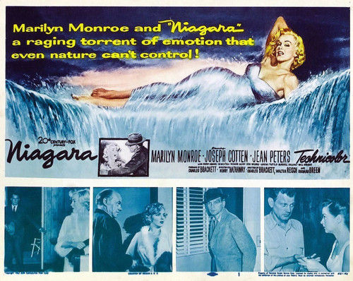 Niagara (1953)_3 Poster Canvas Movie Film Print A0 A1 A2 A3 A4 A5 A6 Art Wall De